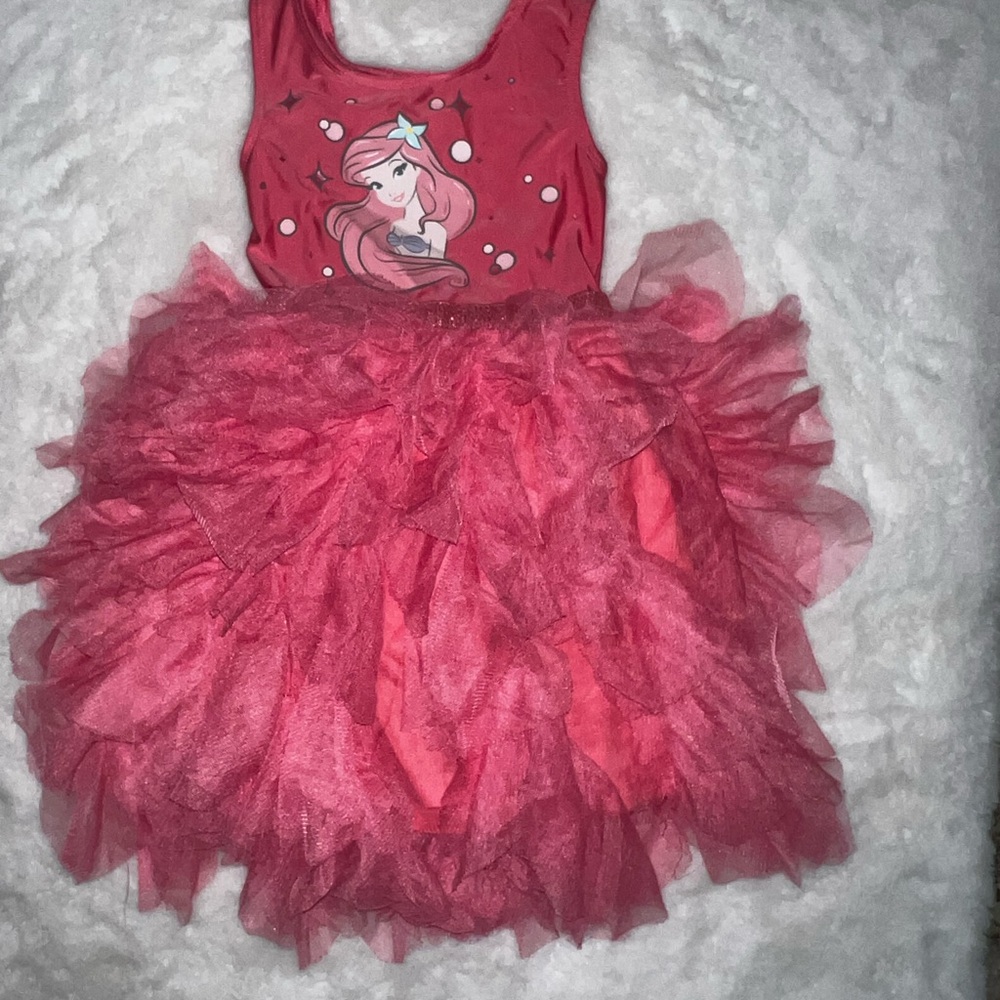 Disney Pink Ariel Kids Costume